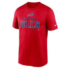 Buffalo Bills Legend Community Performance T-Shirt - Red T-shirts