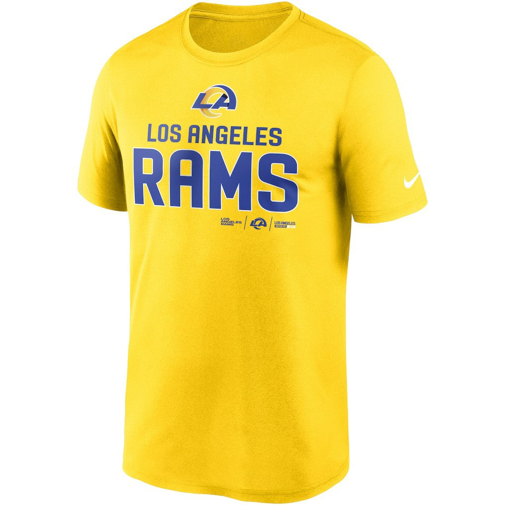 Los Angeles Rams Legend Community Performance T-Shirt - Gold T-shirts