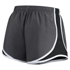 Carolina Panthers Women's Team Logo Performance Tempo Shorts - Charcoal Shorts