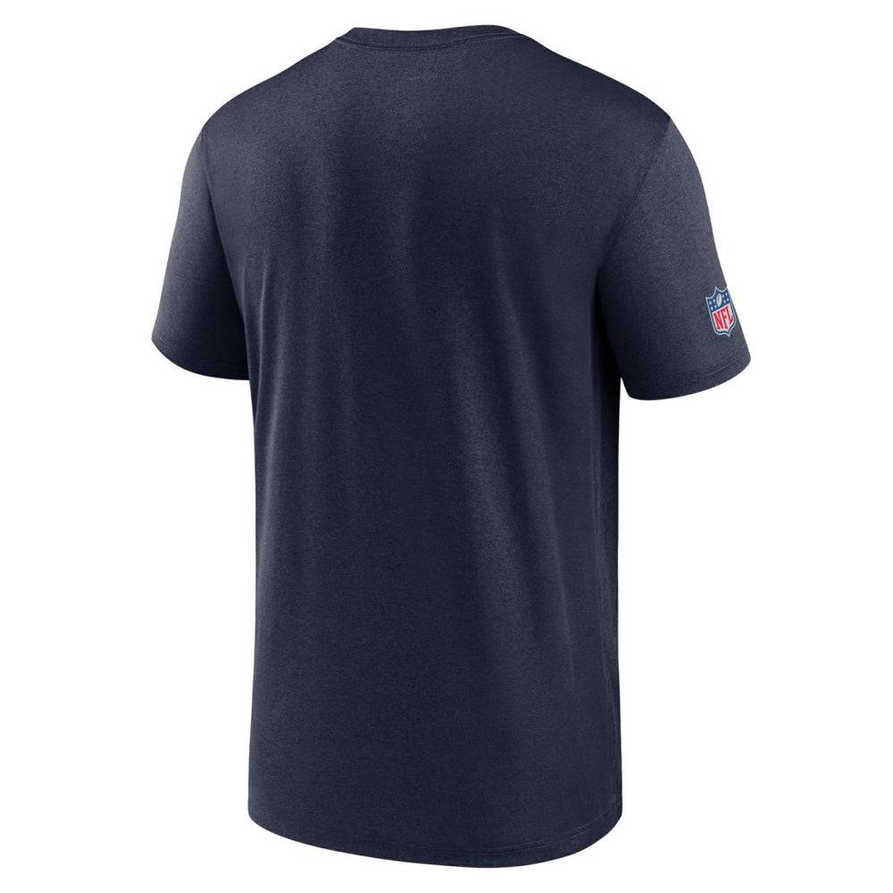 Tennessee Titans Sideline Infograph Performance T-Shirt - Navy T-shirts
