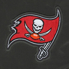 Tampa Bay Buccaneers Sideline Coaches Chevron Lockup Pullover Top - Pewter Pullover