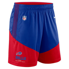 Buffalo Bills Sideline Primary Lockup Performance Shorts - Royal/Red Shorts