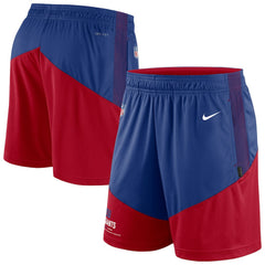 New York Giants Sideline Primary Lockup Performance Shorts - Royal/Red Shorts