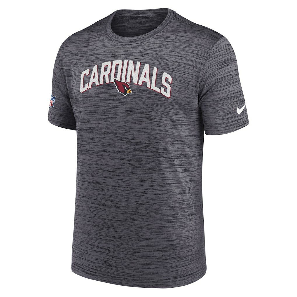 Arizona Cardinals Sideline Velocity Athletic Stack Performance T-Shirt - Black T-shirts