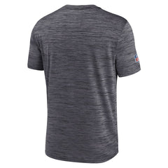 Carolina Panthers Sideline Velocity Athletic Stack Performance T-Shirt - Black T-shirts