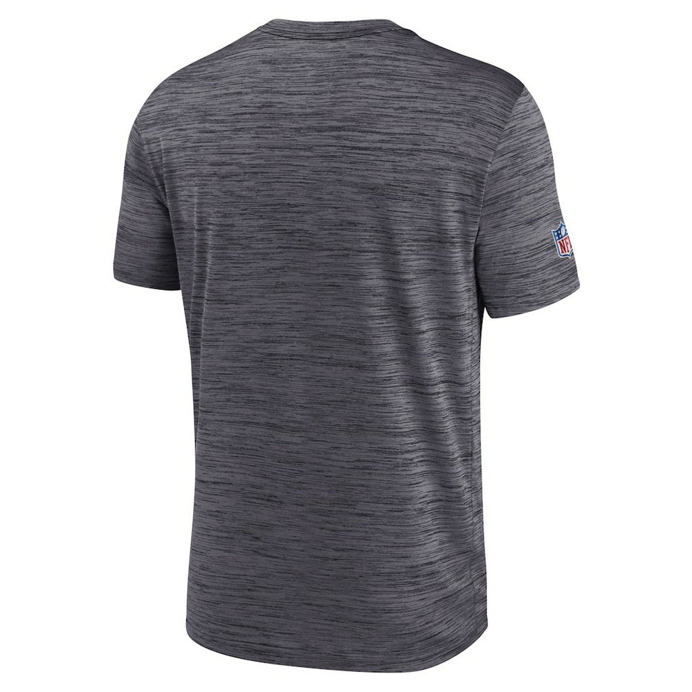 Las Vegas Raiders Sideline Velocity Athletic Stack Performance T-Shirt - Black T-shirts