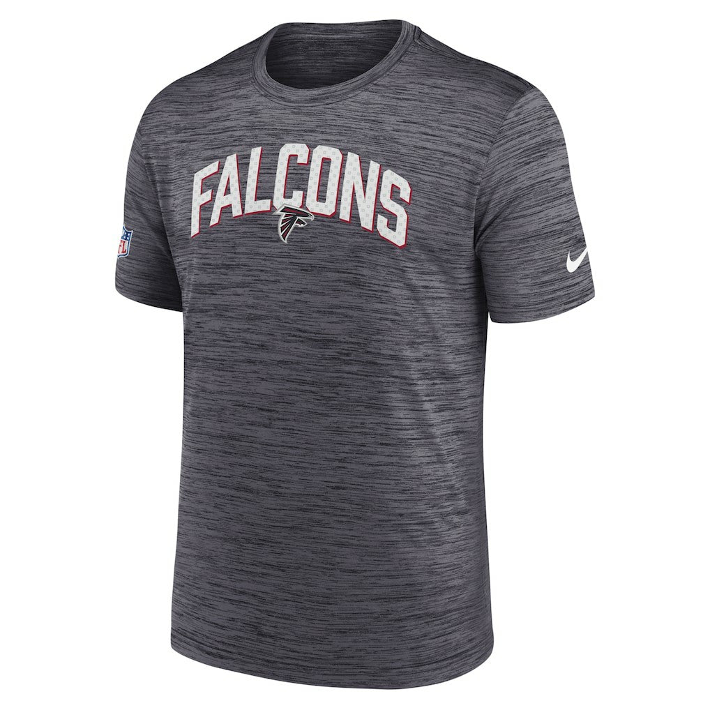 Atlanta Falcons Sideline Velocity Athletic Stack Performance T-Shirt - Black T-shirts