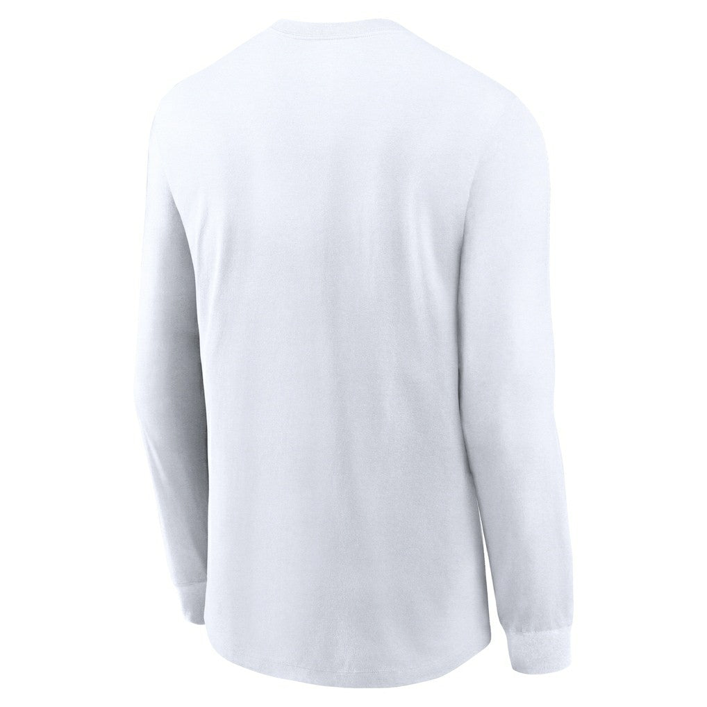 Indianapolis Colts Sideline Infograph Lock Up Performance Long Sleeve T-Shirt - White T-shirts