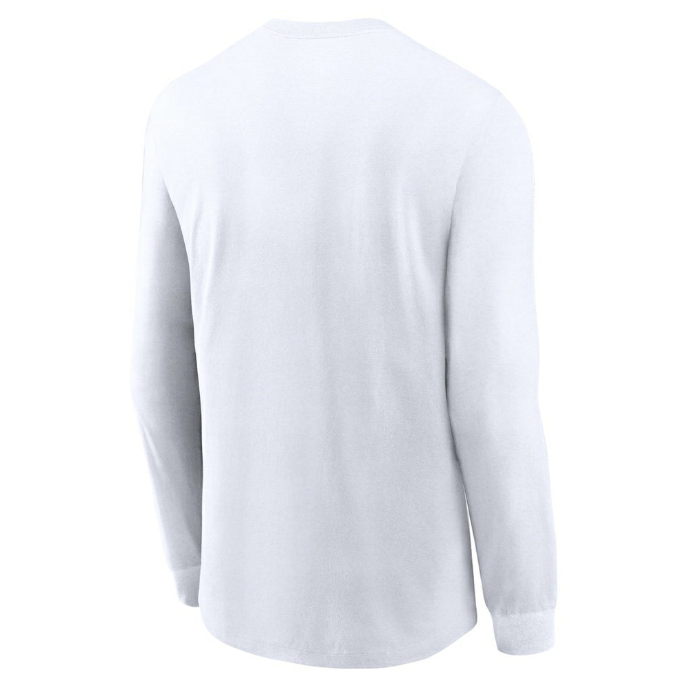Indianapolis Colts Sideline Infograph Lock Up Performance Long Sleeve T-Shirt - White T-shirts