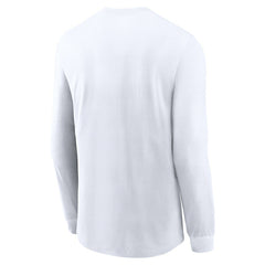 Indianapolis Colts Sideline Infograph Lock Up Performance Long Sleeve T-Shirt - White T-shirts