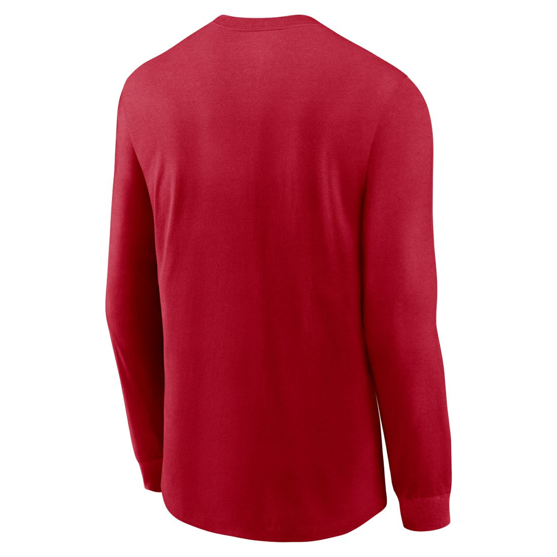 Tampa Bay Buccaneers Sideline Infograph Lock Up Performance Long Sleeve T-Shirt - Red T-shirts