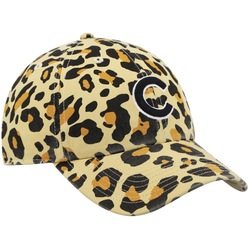 Chicago Cubs '47 Women's Bagheera Cheetah Clean up Adjustable Hat - Tan Hats
