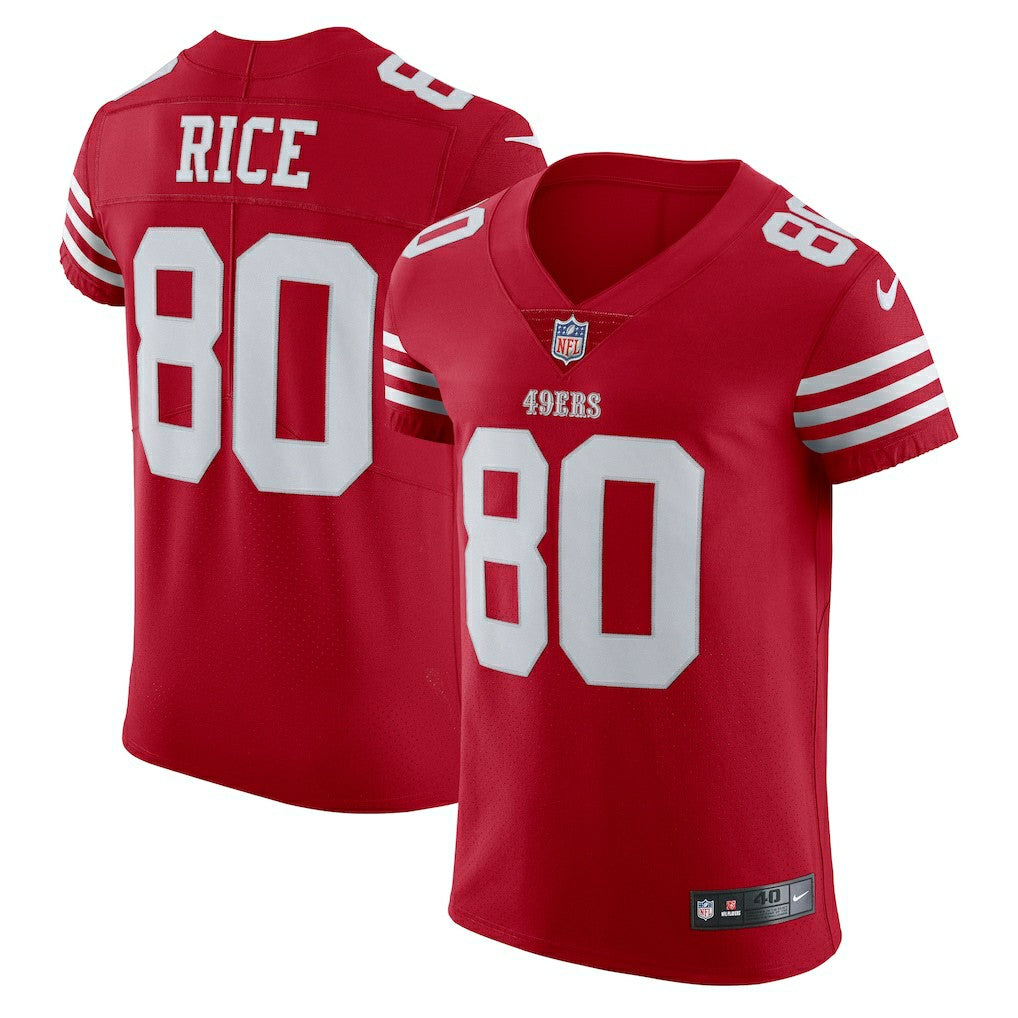 Jerry Rice San Francisco 49ers Vapor Elite Retired Player Jersey - Scarlet Jerseys