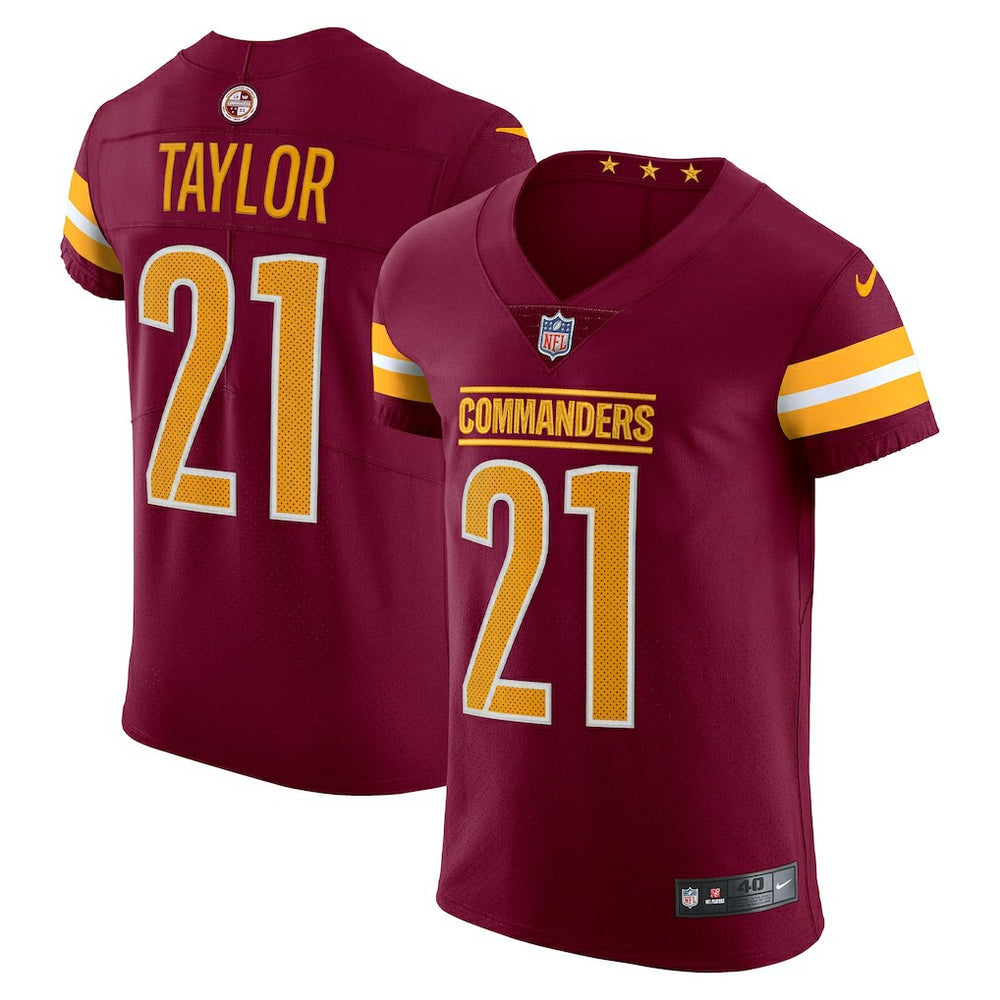 Sean Taylor Washington Commanders Vapor Elite Retired Player Jersey - Burgundy Jerseys