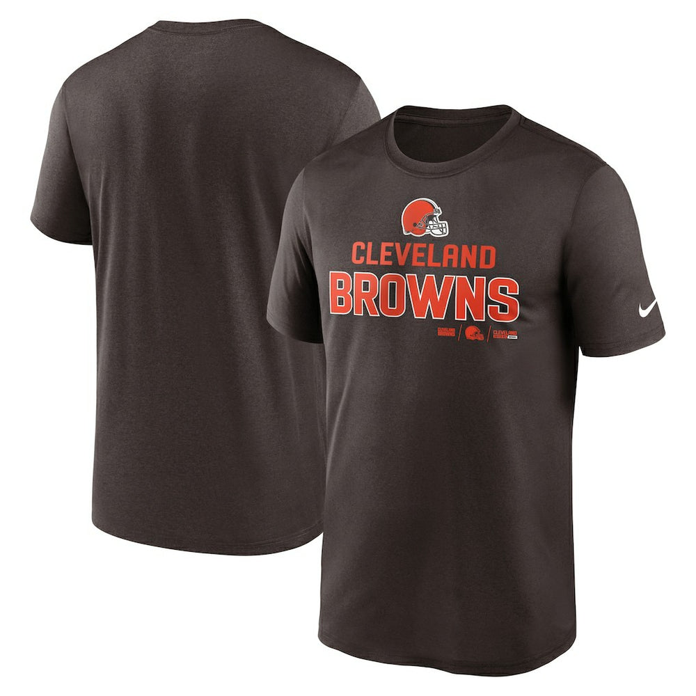 Cleveland Browns Legend Community Performance T-Shirt - Brown T-shirts