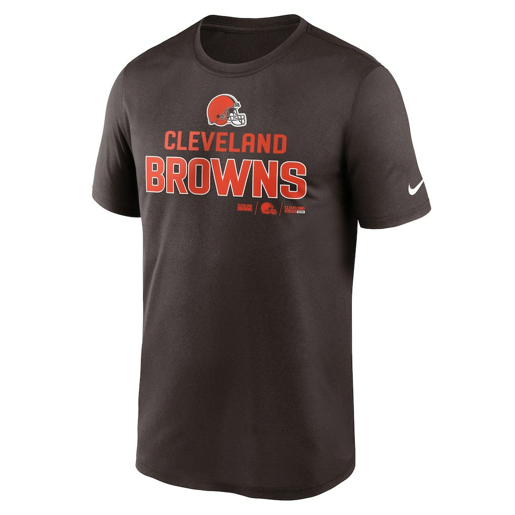 Cleveland Browns Legend Community Performance T-Shirt - Brown T-shirts