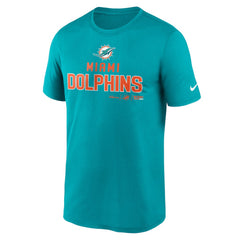 Miami Dolphins Legend Community Performance T-Shirt - Aqua T-shirts