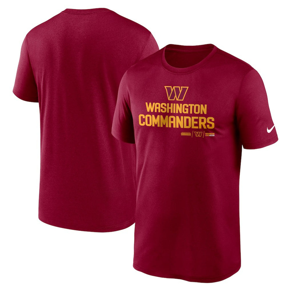 Washington Commanders Legend Community Performance T-Shirt - Burgundy T-shirts