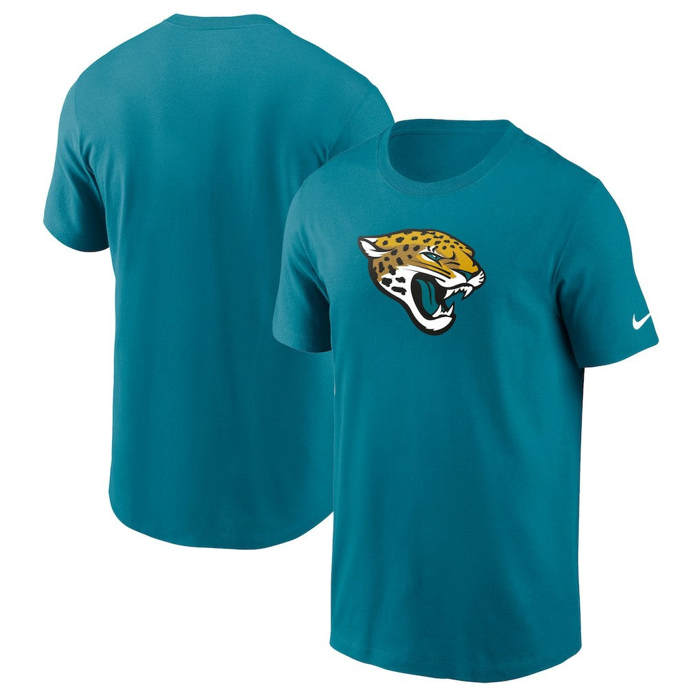 Jacksonville Jaguars Primetime Logo Essential T-Shirt - Teal T-shirts