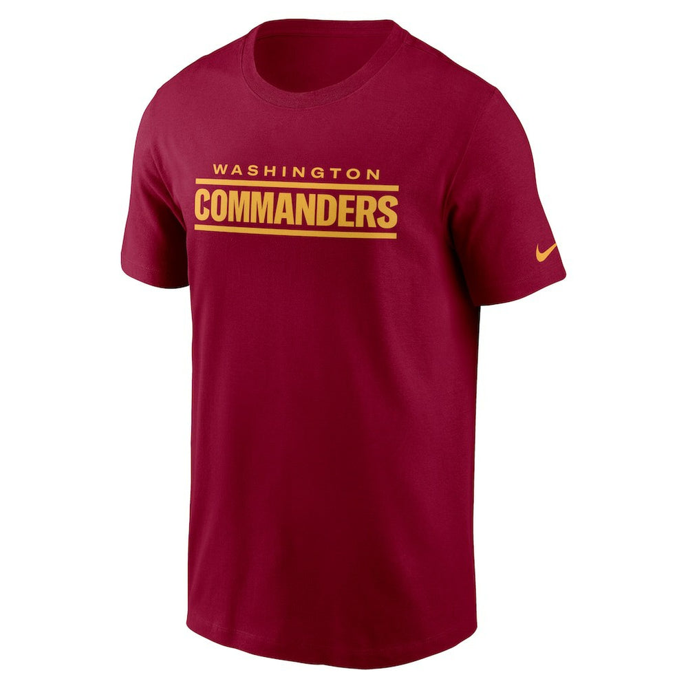 Washington Commanders Wordmark T-Shirt - Burgundy T-shirts