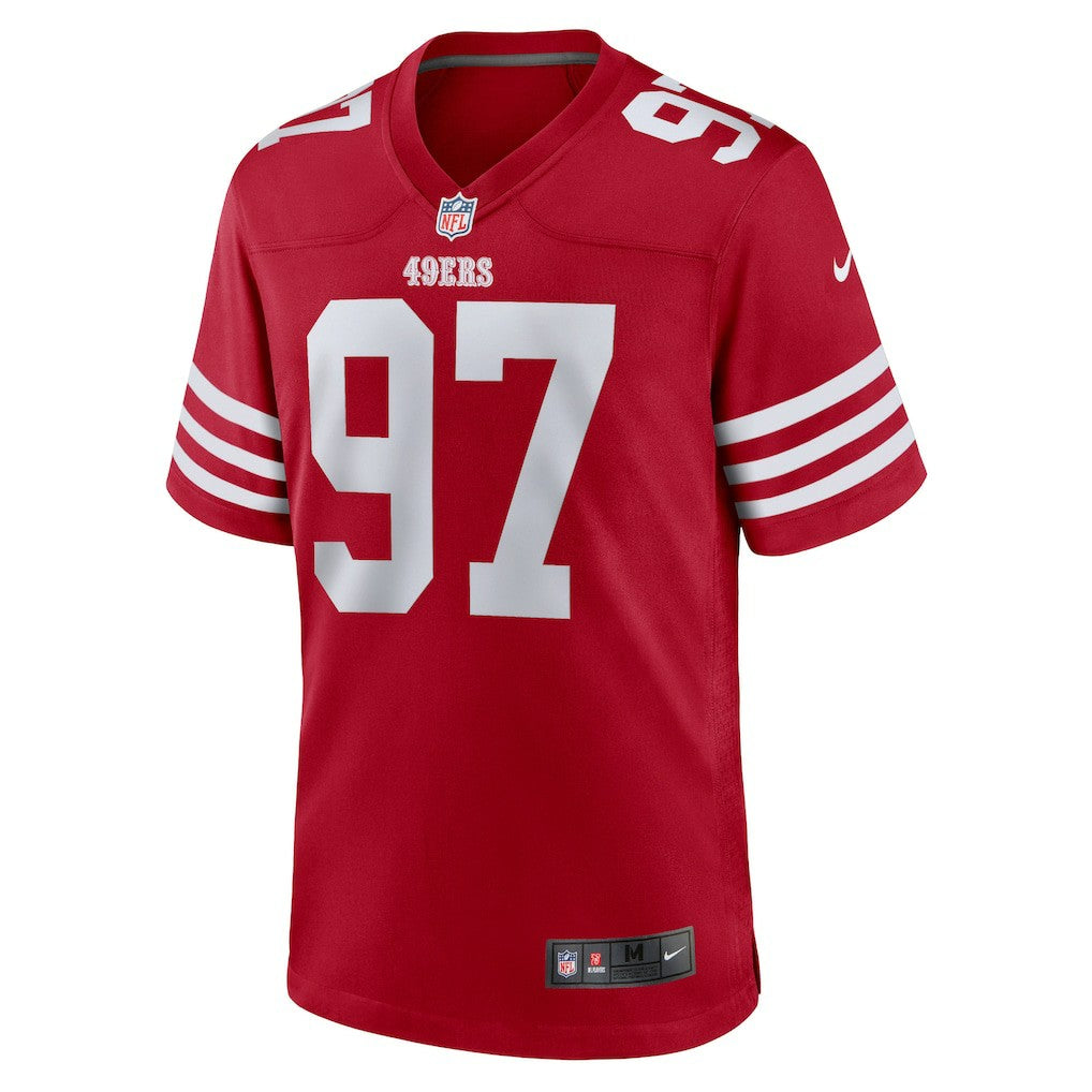 Nick Bosa San Francisco 49ers Team Game Jersey - Scarlet Jerseys