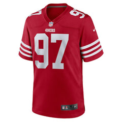 Nick Bosa San Francisco 49ers Team Game Jersey - Scarlet Jerseys