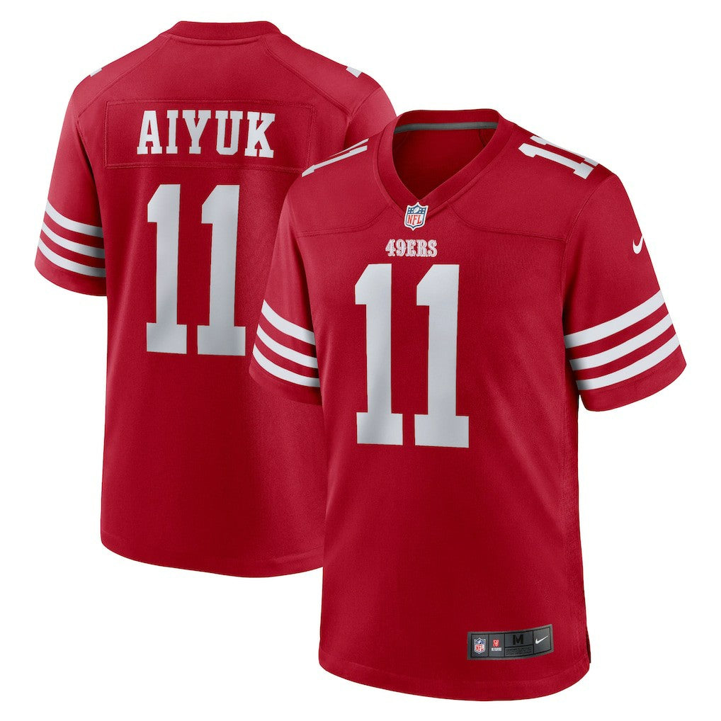 Brandon Aiyuk San Francisco 49ers Game Player Jersey - Scarlet Jerseys