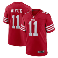 Brandon Aiyuk San Francisco 49ers Game Player Jersey - Scarlet Jerseys
