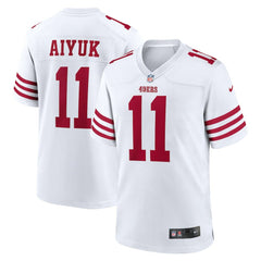 Brandon Aiyuk San Francisco 49ers Game Jersey - White Jerseys