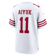 Brandon Aiyuk San Francisco 49ers Game Jersey - White Jerseys