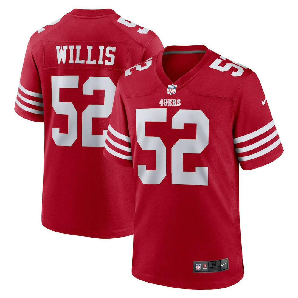 Patrick Willis San Francisco 49ers Retired Player Team Game Jersey - Scarlet Jerseys