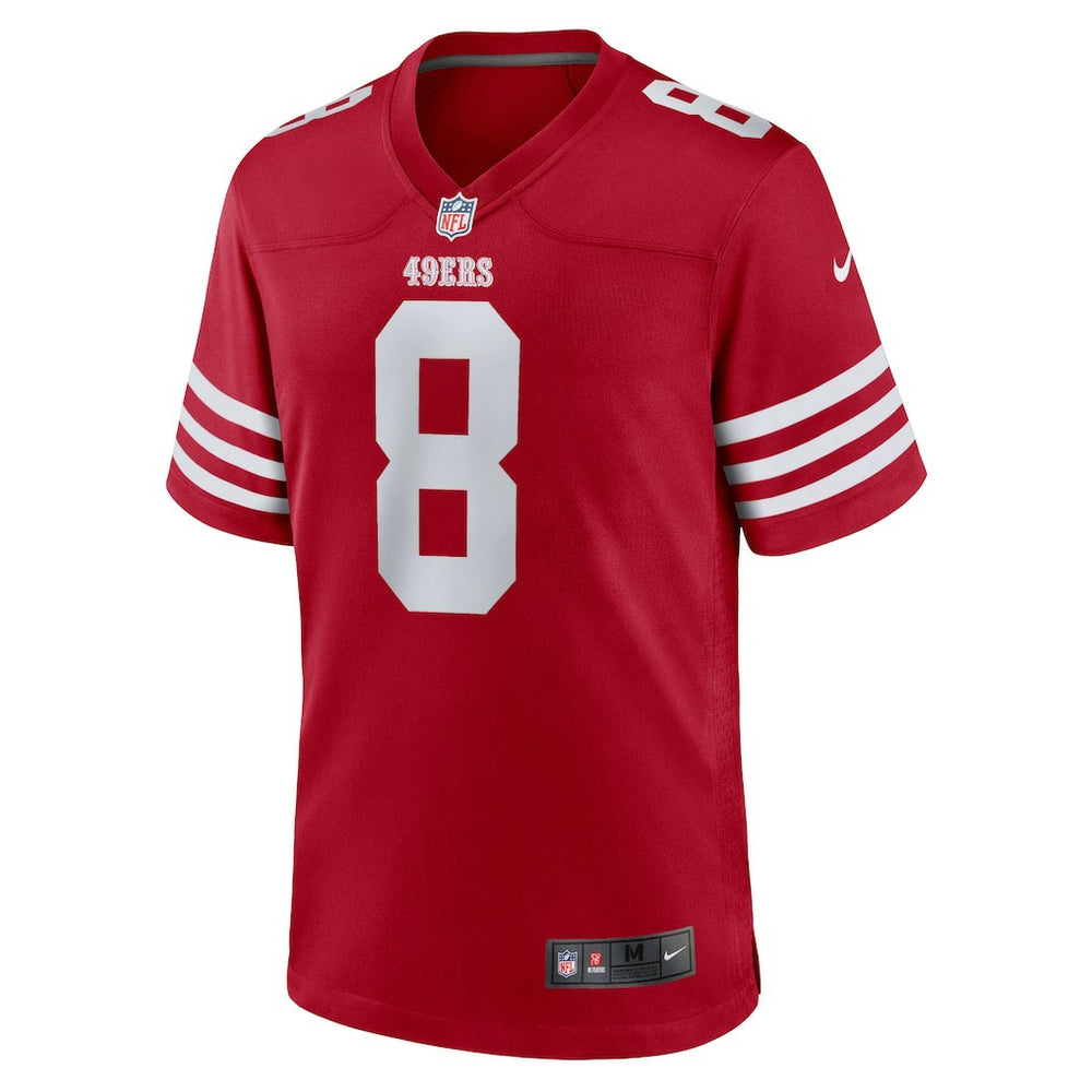 Steve Young San Francisco 49ers Retired Game Player Jersey - Scarlet Jerseys