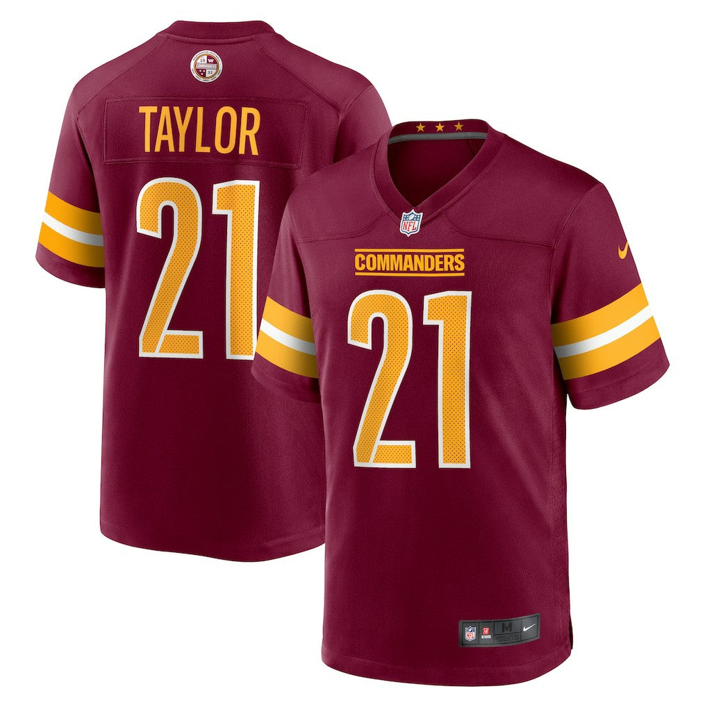 Sean Taylor Washington Commanders Retired Player Game Jersey - Burgundy Jerseys