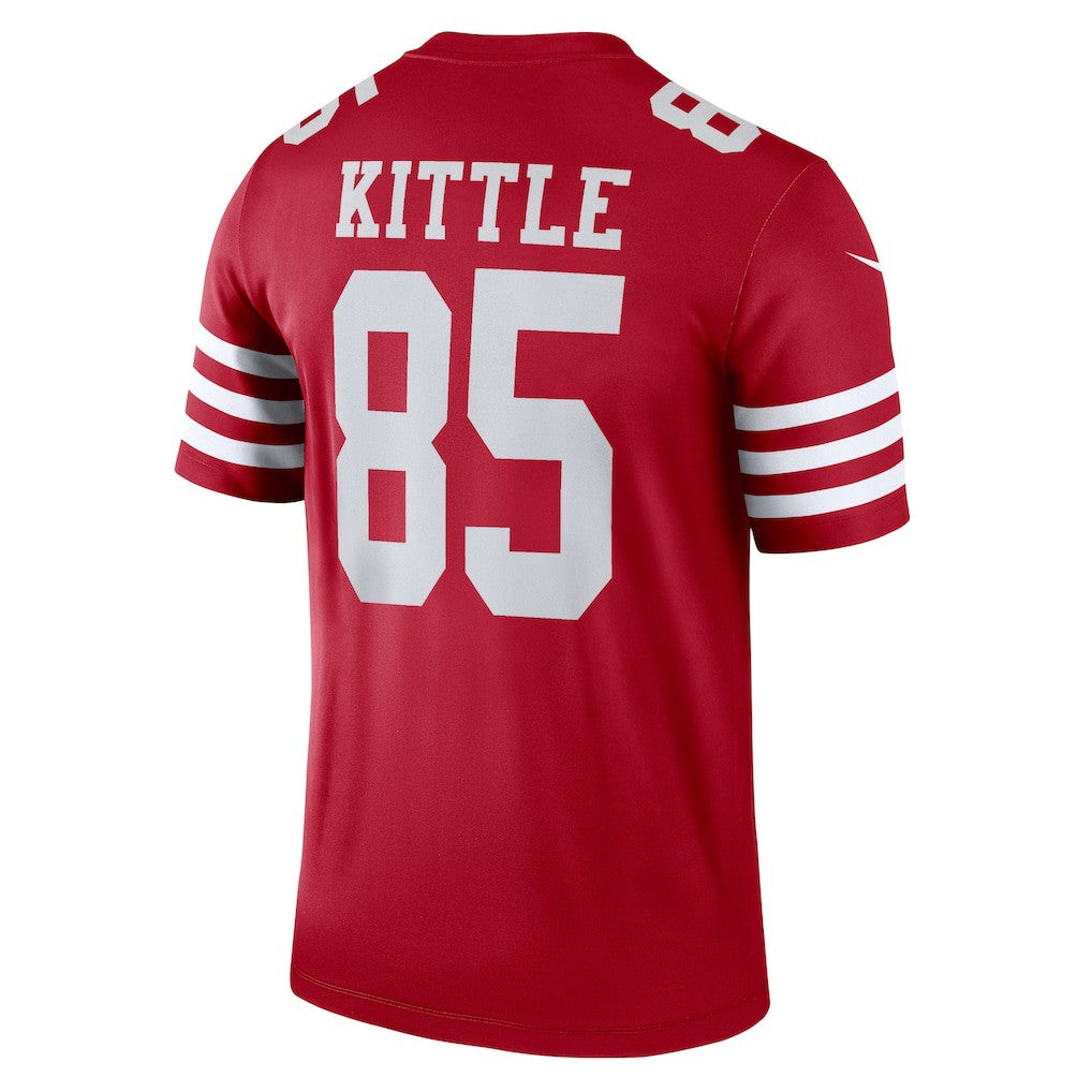George Kittle San Francisco 49ers Legend Player Performance Top - Scarlet Tops