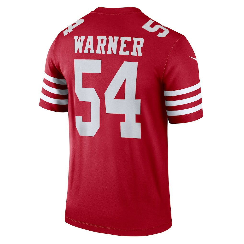 Fred Warner San Francisco 49ers Legend Player Performance Top - Scarlet Tops