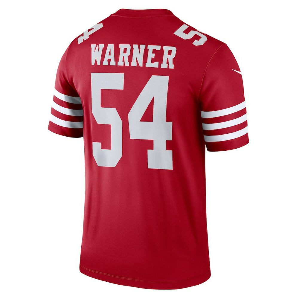 Fred Warner San Francisco 49ers Legend Player Performance Top - Scarlet Tops