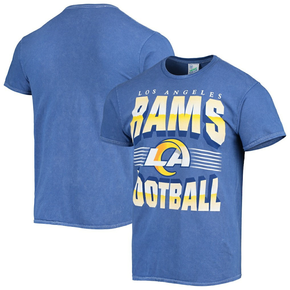 Los Angeles Rams '47 Rocker Vintage Tubular T-Shirt - Royal T-shirts