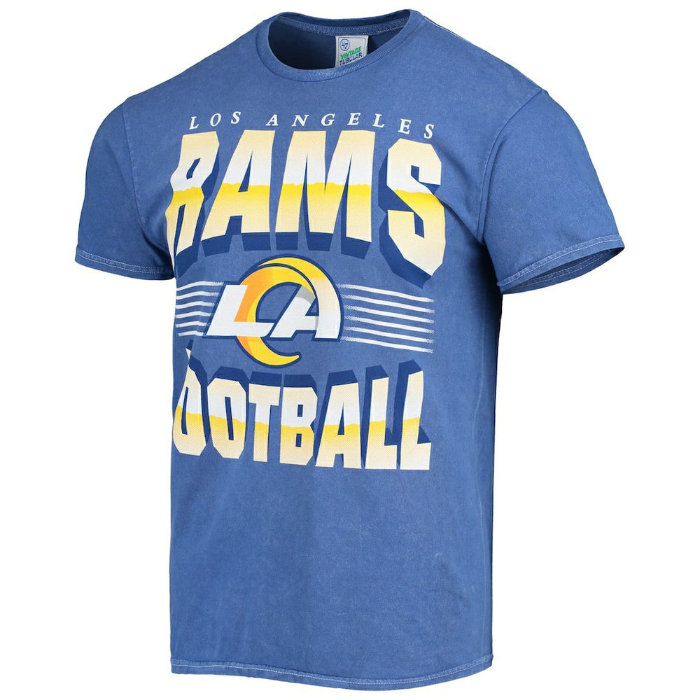Los Angeles Rams '47 Rocker Vintage Tubular T-Shirt - Royal T-shirts