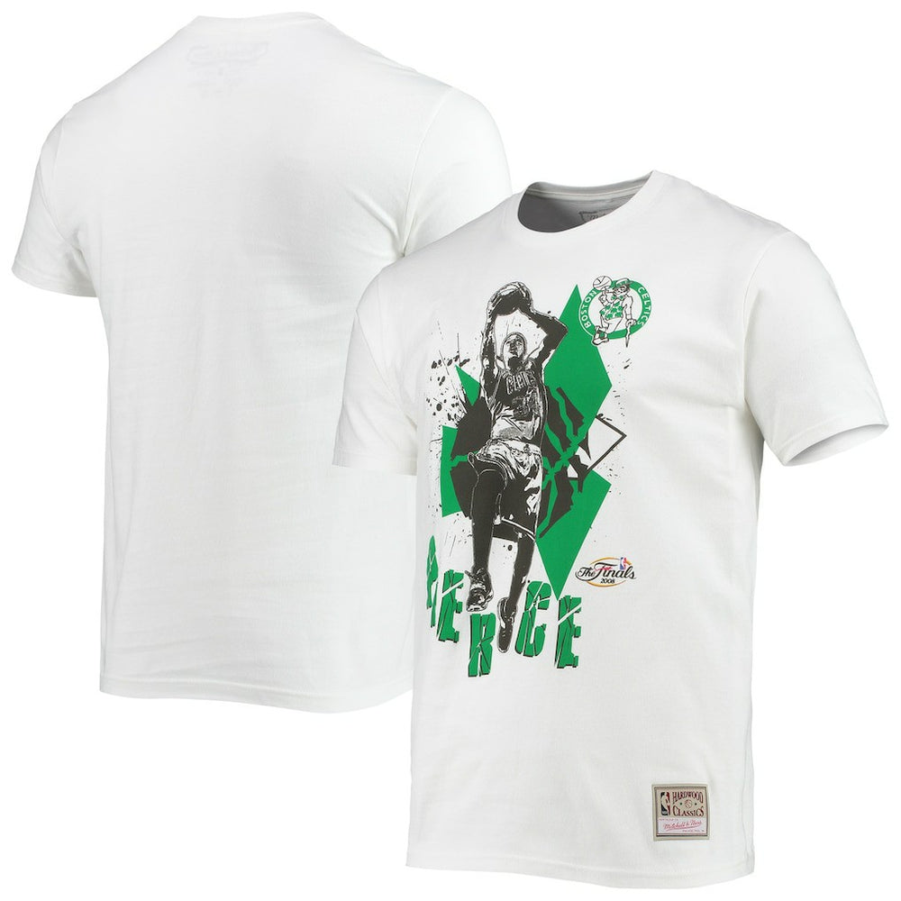 Paul Pierce Boston Celtics Suite Sensations Player T-Shirt White - Mitchell & Ness