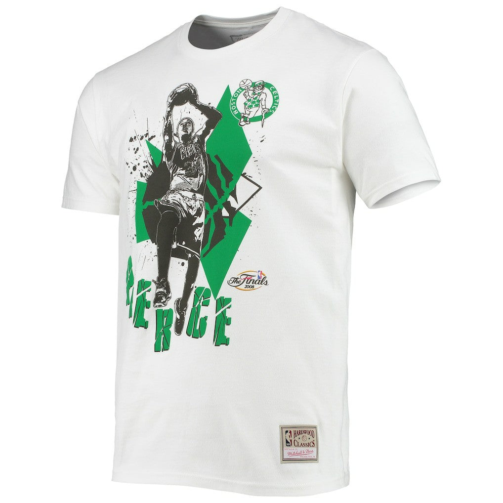 Paul Pierce Boston Celtics Suite Sensations Player T-Shirt White - Mitchell & Ness