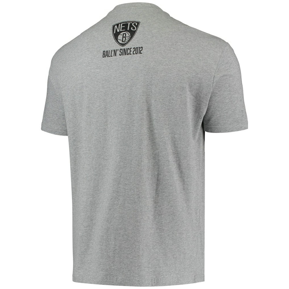 Brooklyn Nets BALL'N Since 2012 T-Shirt Heathered Gray outlet