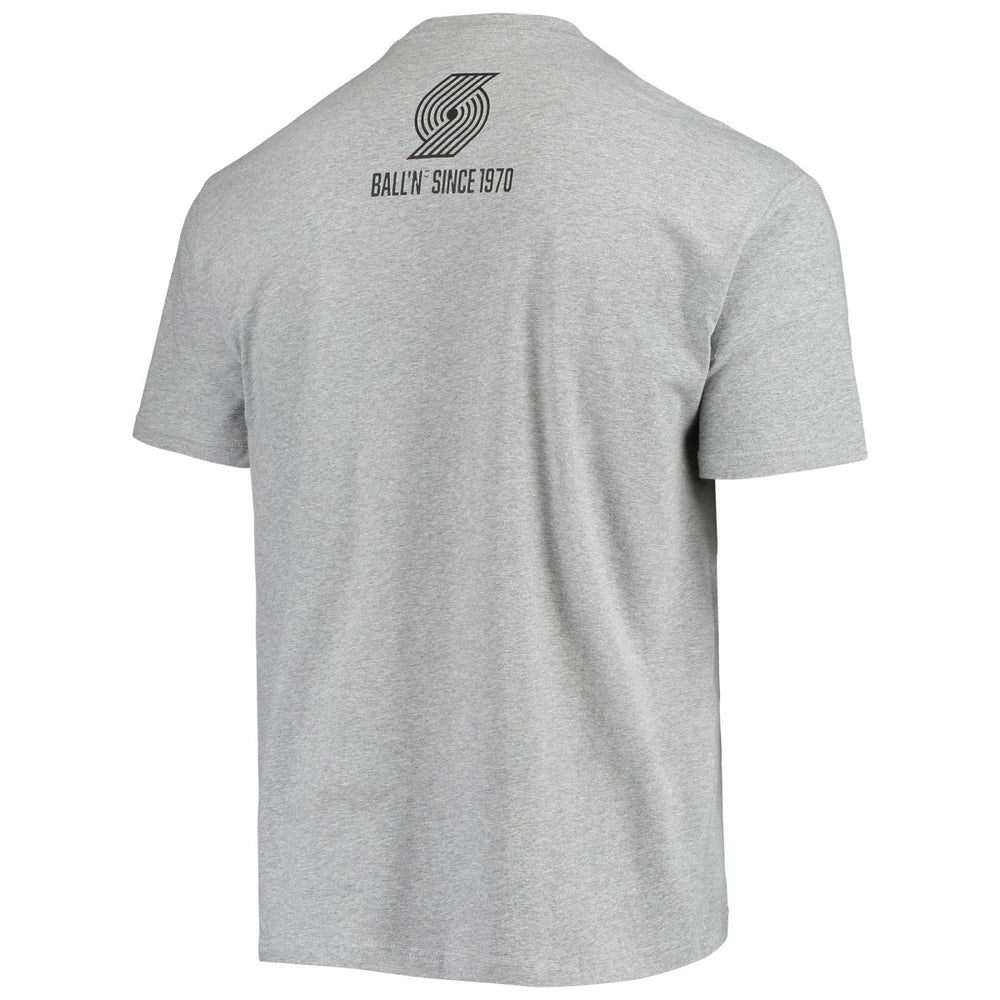 Portland Trail Blazers BALL'N Since 1970 T-Shirt Heathered Gray outlet