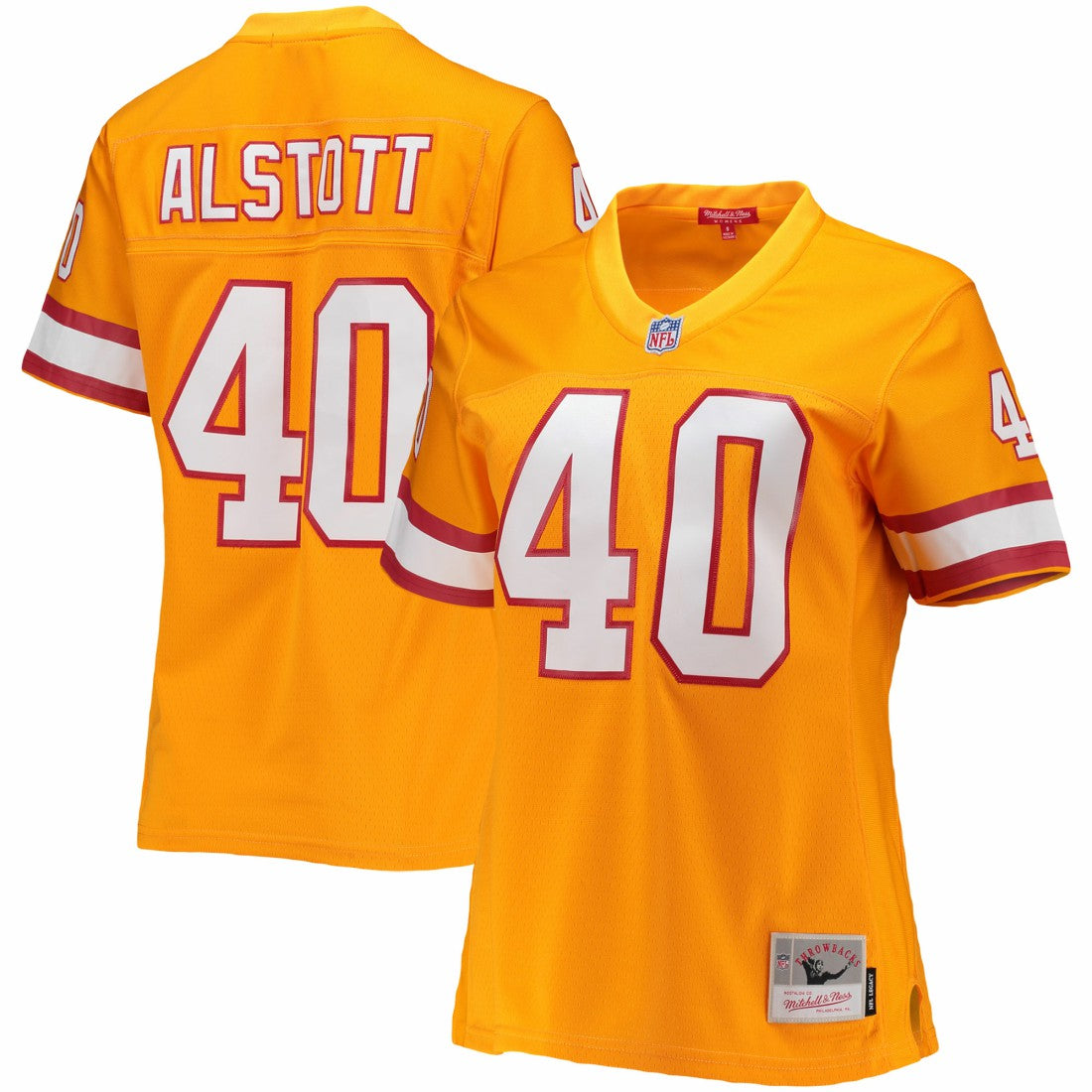 Mike Alstott Tampa Bay Buccaneers Women's Legacy Replica Player Jersey - Orange Jerseys