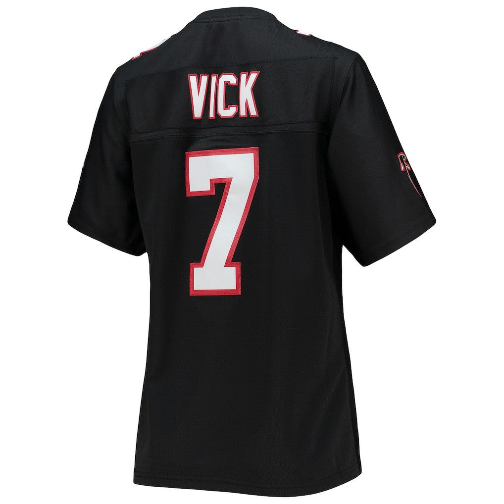 Michael Vick Atlanta Falcons Women's Legacy Replica Player Jersey - Black Jerseys