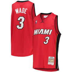 Dwyane Wade Miami Heat Youth 2005/06 Hardwood Classics Swingman Jersey Red - Mitchell & Ness outlet