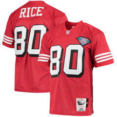 Jerry Rice San Francisco 49ers 1994 Authentic Throwback Retired Player Jersey - Scarlet Jerseys
