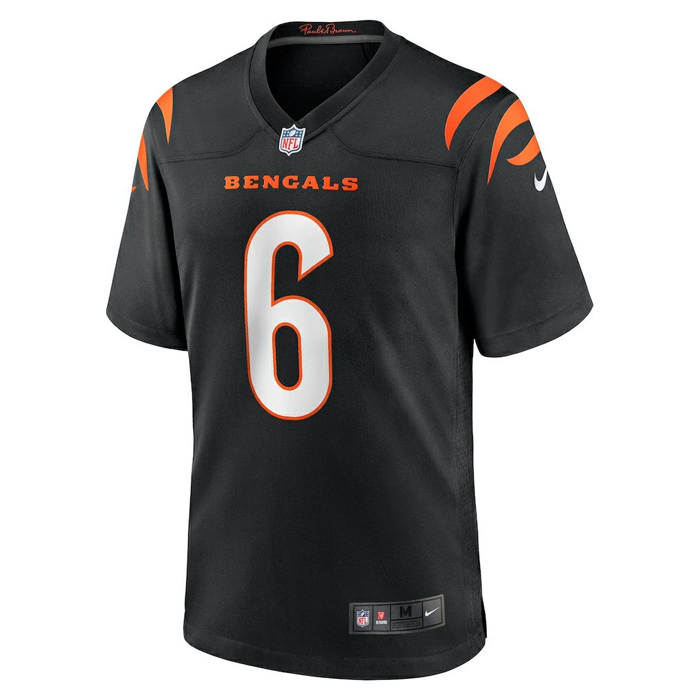 Jake Browning Cincinnati Bengals Game Jersey - Black Jerseys