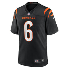 Jake Browning Cincinnati Bengals Game Jersey - Black Jerseys