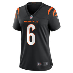 Jake Browning Cincinnati Bengals Women's Game Jersey - Black Jerseys