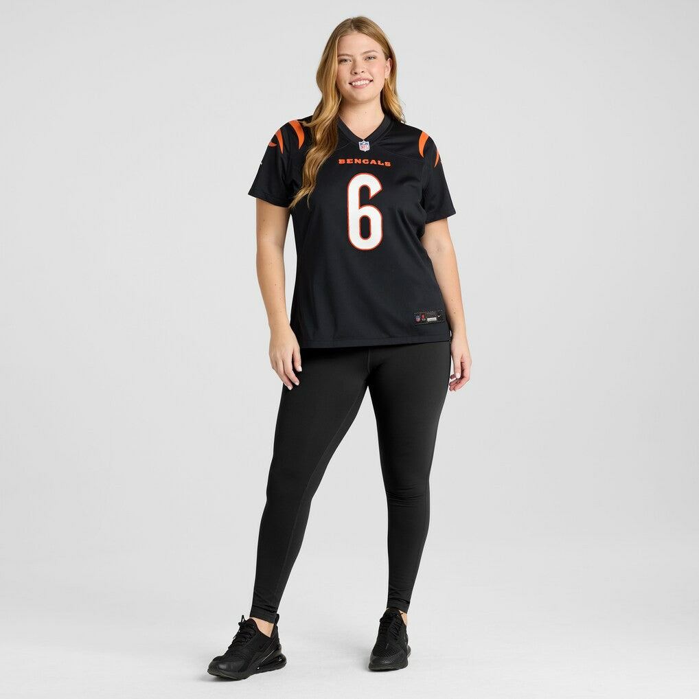 Jake Browning Cincinnati Bengals Women's Game Jersey - Black Jerseys